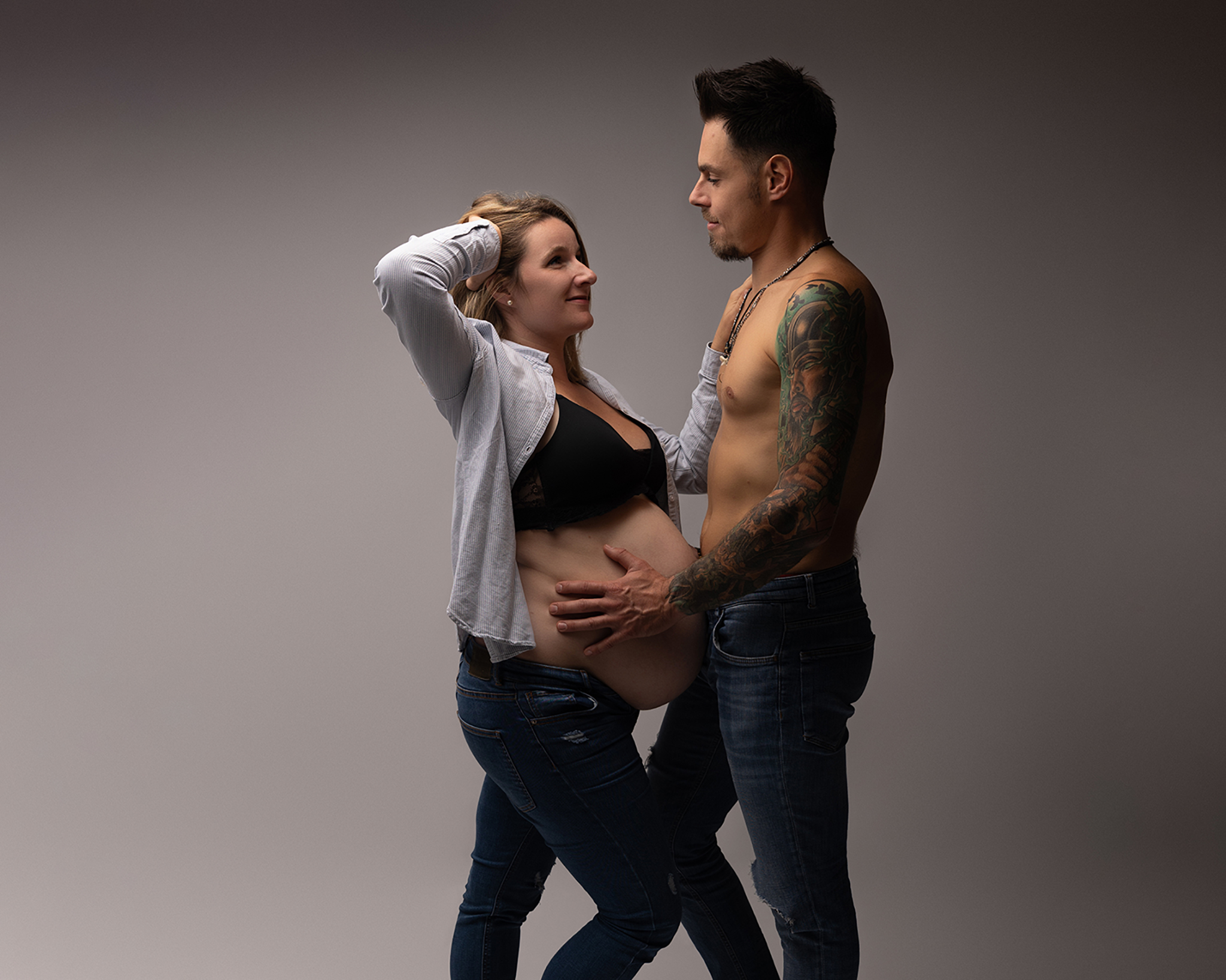 couple grossesse mode